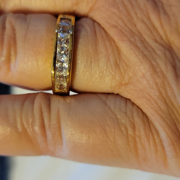 Jewelry - Anniversary Princess Cut Ring Size 7